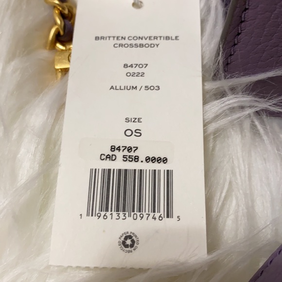 Authentic Tory Burch Britten crossbody - Picture 6 of 11